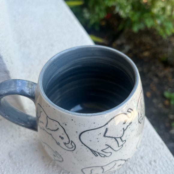 Meritage Elephant Patterned Ceramic Mug - Picture 4 of 10
